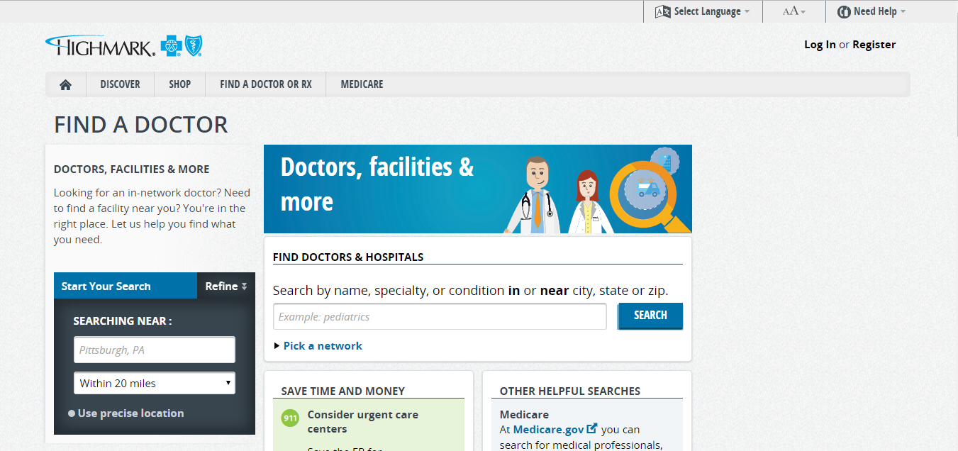 Find a Doctor